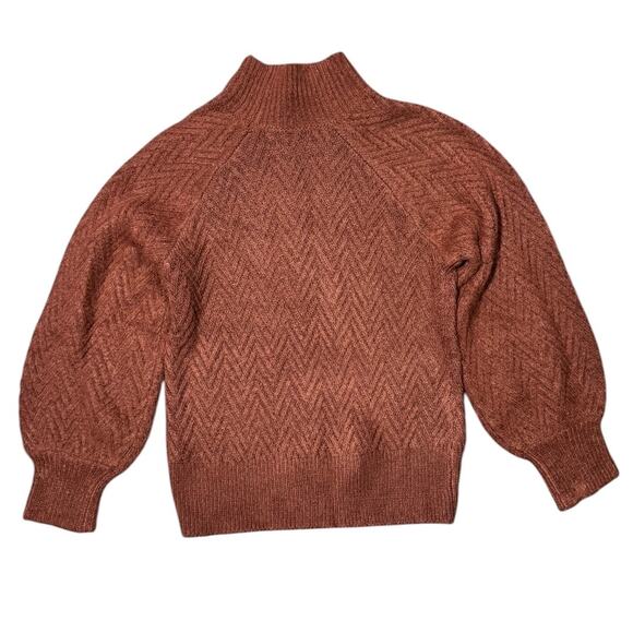 Abercrombie and Fitch Copper Turtleneck Sweater - Size Small - Picture 6 of 6